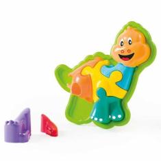 Imagem de Quebra-Cabeça Didático - Animal Puzzle 3D - Dino - Tateti - Tateti Bri