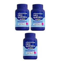 Imagem de Kit 3 Vitamina Kids 60 Cápsulas - Neo Química