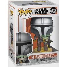 Imagem de Funko Pop The Mandalorian With The Child Star Wars - Funko 402