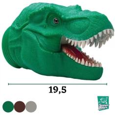 Imagem de Fantoche De Mao Cabeca Dinossauro 20X11X9Cm Amigo