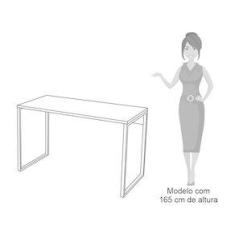 Imagem de Kit 2 Escrivaninhas Mesas de Escritório Studio Industrial 120 M18  – Mpozenato