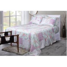 Imagem de Jogo De Cama Casal Queen Size 4 Peças Microfibra 150 Fios Sultan Lina