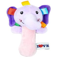 Imagem de Chocalho Pelúcia Elefante +0m Love