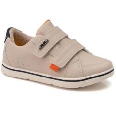 Imagem de Tênis Infantil Klin Flyer Mini Menino - Bege - 27-Masculino