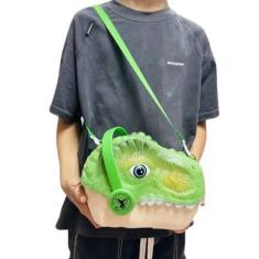 Imagem de Dinossauro Cabeça Dino Bolsinha Com Miniaturas De Dino - Store Birochi