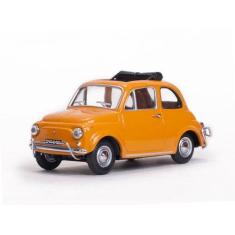 Imagem de Miniatura Fiat 500L Giallo Positano 1968 Escala 1/43 Laranja - vitesse