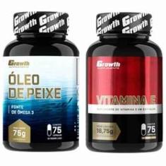 Imagem de Omega 3 75 Caps + Vitamina E 75 Caps Growth Supplements