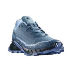 Imagem de Tênis Salomon de Trilha Alphacross 5 Feminino Azul-Feminino