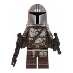 Imagem de Boneco Platinum Mandalorian Blocos De Montar Star Wars