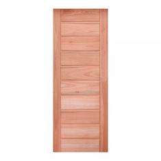 Imagem de Kit com 2 Portas de Madeira Folha 210cmx80cmx3cm Pe30 Esel Natural