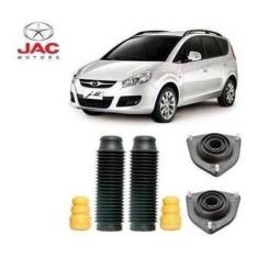 Imagem de 2 Kit Batente Coxim Amortecedor Dianteiro Jac J6 2011 2012 2013 2014