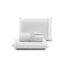 Imagem de Jogo de Cama Micro Percal Casal Queen 3 Peças Branco