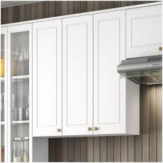 Imagem de Armário De Cozinha 03 Portas 120 Cm Nova York Henn Branco