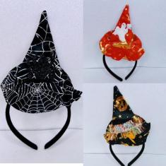 Imagem de Tiara Arquinho Chapéu De Bruxa Halloween - Utilidades