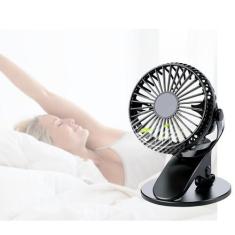 Imagem de Ventilador Portátil Para Escritório Com Clipe Para Apoio  - Made Basic