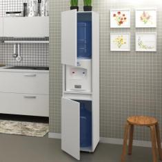 Imagem de Armário De Cozinha Para Bebedouro 2 Portas Bl3312 Branco - Tecno Mobil
