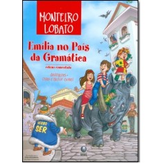 Imagem de Emília no País da Gramática - Nova Ortografia - Lobato, Monteiro - 9788525047137