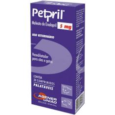 Imagem de Vasodilatador Agener União Petpril 30 comprimidos - 5 mg