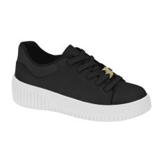 Imagem de Tênis Beira Rio 4316.102 Cadarço Moda Sola Alta Flatform Feminino-Feminino