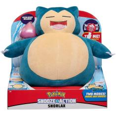 Imagem de Snorlax Pelúcia De Luxo De 25Cm Com Som - Sunny 002784