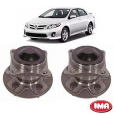 Imagem de Par Cubo Da Roda Traseira Com Rolamento - Corolla 2009 A 2012 - AL-866