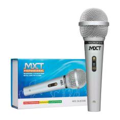 Imagem de Microfone MXT M-1138 Prata Metal com Fio 3 Metros 541020