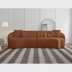 Imagem de Sofá Curvo 4 Lugares 260cm Lua Yescasa