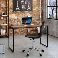 Imagem de Mesa De Escritório Studio Nogal 120 Cm