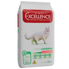 Imagem de Ração Seca Cat Excellence Salmão para Gatos Adultos Castrados - 10,1 Kg