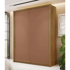 Imagem de Guarda Roupas Dubai 188cm X 230cm Portas Dupla Face Nature Camarim Vil