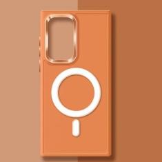 Imagem de Para Samsung S23 S22 S21 Plus Note 20 Ultra Capa magnética de silicone para telefone para Samsung S23Plus S23Ultra Capa protetora, C, para Samsung Note20 Ultra