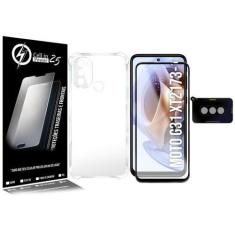 Imagem de Capa Capinha Compativel Moto G31 Xt2173 5.4 + Pelicula Vidro 3D + Pel