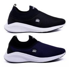 Imagem de Kit 2 Pares De Tênis Casual Calce Fácil Ascension Comfort-Unissex