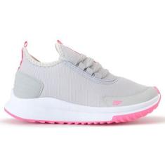 Imagem de Tênis Esportivo Feminino Para Caminhada Academia Olimp BF Shoes, Cinza