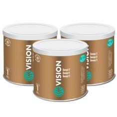 Imagem de 3x Vision Ômega 3 6 9 + Zeaxantina + Luteína Vital Âtman 30 Capsulas, 