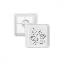 Imagem de Brown Star Crystal Universe Sky Fantasy teclado mecânico PBT kit de atualização para jogos