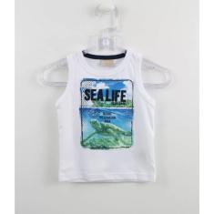 Imagem de Camiseta Regata Milon Baby Sea Life