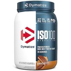 Imagem de Whey Iso 100 640g Chocolate Peanut Butter - Dymatize, Branca