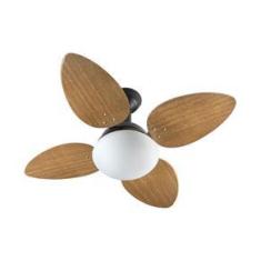 Imagem de Ventilador Teto Jet Venti-Delta  4 Pás Mdf Mogno 110 V
