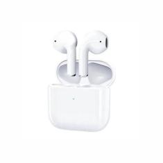 Imagem de Fone Wireless Com Caixinha Branco  Para Samsung S22 Ultra