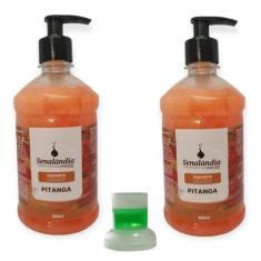 Imagem de 2 Sabonete Líquido Grande 500ml Cheiroso Perfumado Grosso Banho Lavabo