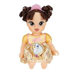 Imagem de Boneca Belle Baby Deluxe com tiara e acessórios