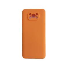 Imagem de Capa Capinha Aveludada Silicone Com Proteção Na Câmera Para Poco X3 /