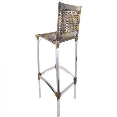 Imagem de Banqueta Madri em Alumínio para Edícula, Cozinha, Balcão, Área