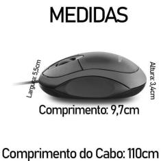 Imagem de Mouse Optico com fio Mouse com fio Optico - Lehmox