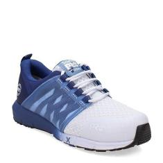 Imagem de Timberland PRO Tênis de trabalho feminino Radius Comp Toe azul gelo