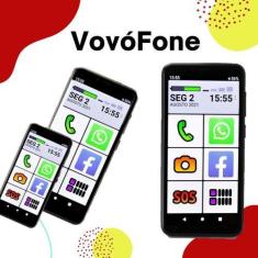 Imagem de Smartphone Vovófone 32Gb 4G Icones Grandes Zap Face Insta - Tcl
