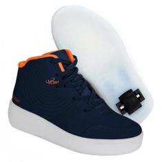 Imagem de Tênis Infantil Kidy De Rodinha Com Led Botinha Masculino-Masculino