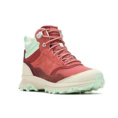 Imagem de Merrell Tênis de caminhada feminino Speed Solo Mid Wp, Sedona/azul-petróleo, 36