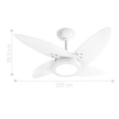 Imagem de Ventilador LED Roma 4 Pás  e Controle Remoto